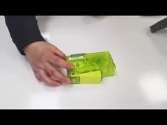 Μη αλκοολούχο καθαριστικό οπτικών ινών SC FC MU LC ST D4 DIN Περισσότερες από 600 φορές