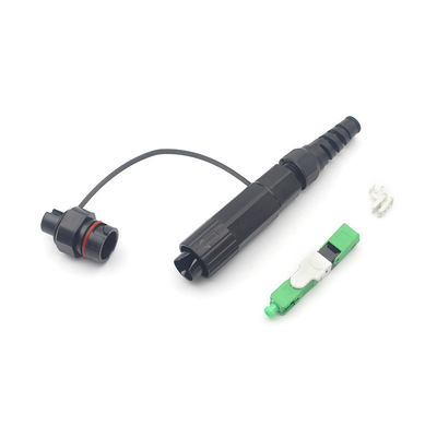 Συμβατός με Huawei Mini SC Αδιάβροχος Σύνδεσμος Πεδίου FTTH για Καλώδιο Drop FTTH και Στρογγυλό Καλώδιο
