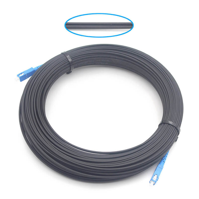 Εντός 1 πυρήνας 2 πυρήνες 2.0x3.0mm SC UPC έως SC UPC FTTH Drop Cable Patch Cord LSZH