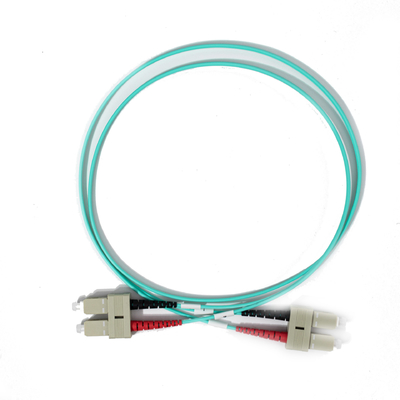 MM DX 2,0mm SC UPC προς SC UPC ινώδες οπτικό σύρμα 7μέτρων LSHZ