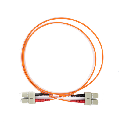 2.0mm Multimode Fiber Optic Patch Cables Duplex SC UPC προς SC UPC 10 μέτρα