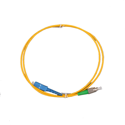 Εσωτερικό SC UPC σε ST UPC 9/125μm Οπτικό Καλώδιο Patch Fiber LSZH Singlemode Simplex