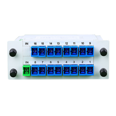 FTTH 1:16 Οπτικός Διακλαδωτής PLC τύπου κασέτας ινών
