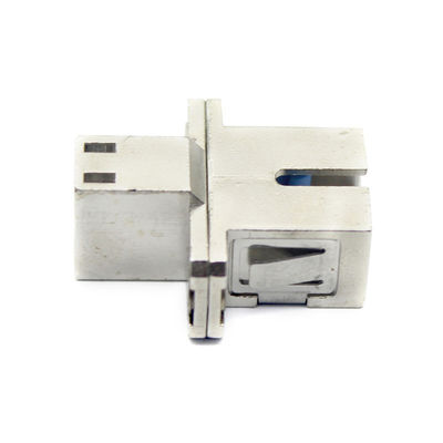 Storage Temp. -40°C to 85°C Metal Case SC UPC to LC UPC Simplex Fiber Optic Adapter with Flange