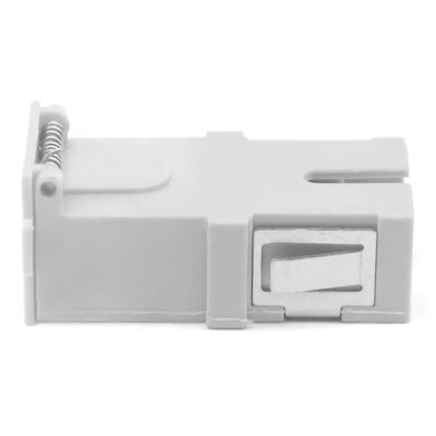 Low Insertion Loss Telecommunications Fiber Optic SC Adaptor with Flip Auto Shutter