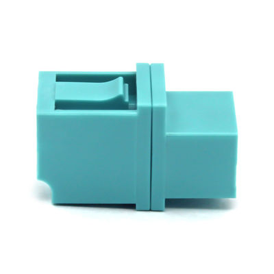 low Type LC PC OM3 Multimode Duplex Fiber Optic Adapter for Loading Test ≥ 70 N Insertion Lose 0.2dB