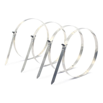 Secure Your Cables with Metallic Stainless Steel Zip Ties -80° to 538° C Working Temp