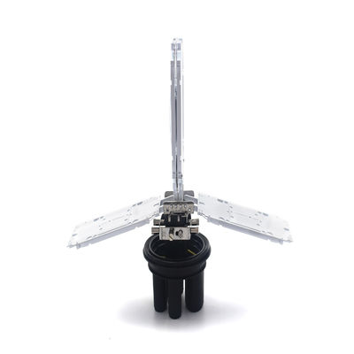 1 In 4 Out Fiber Splice Enclosure 144F Vertical For FTTH FTTB