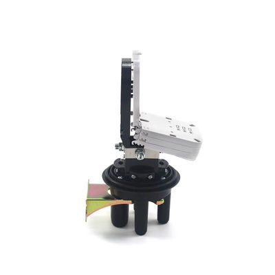 48FO Optical Splice Closure Fiber Dome Enclosure 1 In 3 Out Dustproof  Waterproof