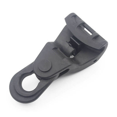 Black Outdoor Plastic Drop Wire Clamp Suspension Clamp Bracket