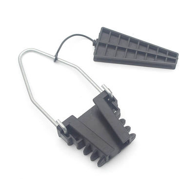 Black 2 Wires Insulating Dead End Clamp Wedeg Shaped