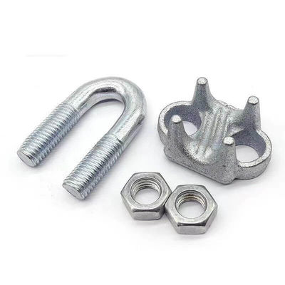 Stainless Steel Wire Cable Clamp Wire Rope Clips Anti Corrosion