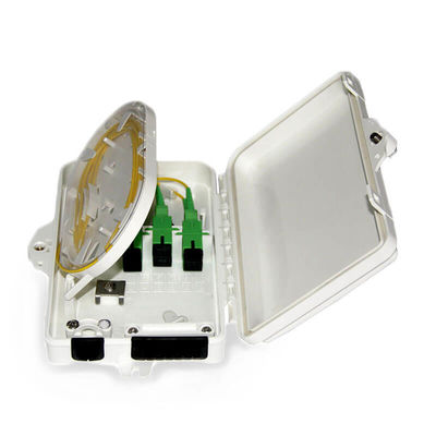 FTTH 6 Ports Drop Cable Fiber Optic Distribution Box Waterproof Dust-proof
