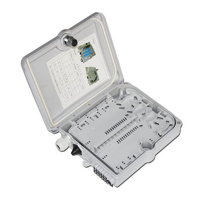 12 Cores Fiber Optic Distribution Box For FTTX Networks Max 12 FTTH Drop Output