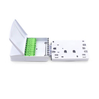 FTTH 8 Ports optical fiber distribution box Plastic