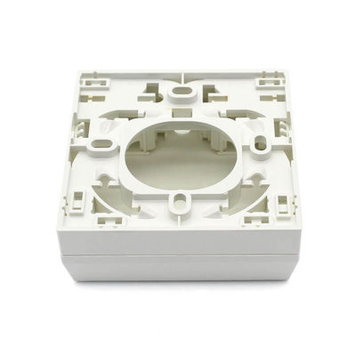 4 Ports Self Clip Fiber Optic Terminal Socket SC Adapters For Wall Mounted