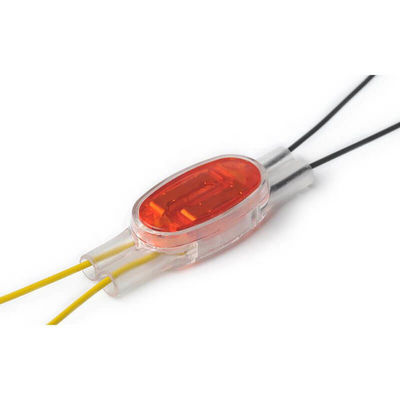 Red 19-24 AWG  Butt Connector Gel Filled For PIC Cable Application