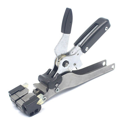 Black Thermoplastic Butt Connector Crimper Cable Crimper Tool For Bule Picabond Connectors