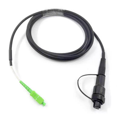 Waterproof Mini Sc Fiber Connector For FTTA Patch Cord 5.0mm
