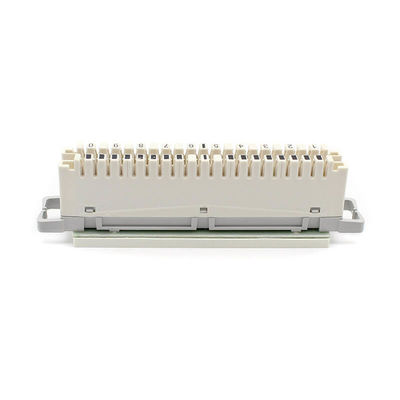 Indoor KRONE LSA Module Idc With Screw Terminal Flexible Green