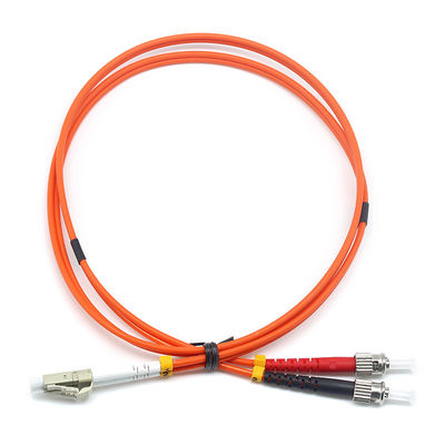 OM1 Fiber Optic Patch Cord FTTH CE Certificated APC Single Mode