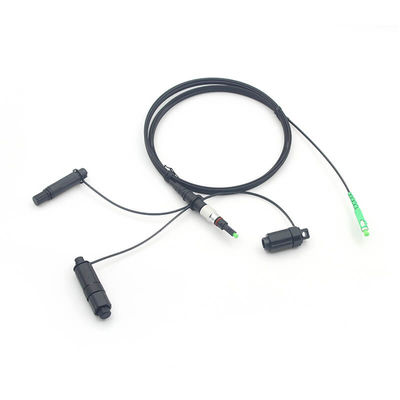 3-in-1 Fast Connector Pre-connectorized FTTH Drop Cable G657A2 SM