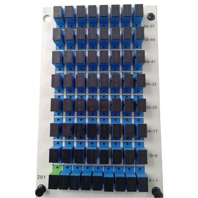 SC UPC 1:64 Fiber Optic Cassette Type PLC Splitter 1m, 1.5m