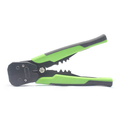 Zinc Alloy Auto Wire Stripper with Green Handle 0.2-6mm2 Capacity
