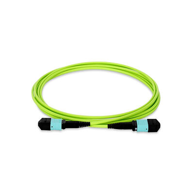 3.0mm MPO to MPO Fiber Optic Patch Cord with High-Speed 100Gbps, Low Insertion Loss ≤0.5dB, and Multi-Core Support 8-44 Fibers