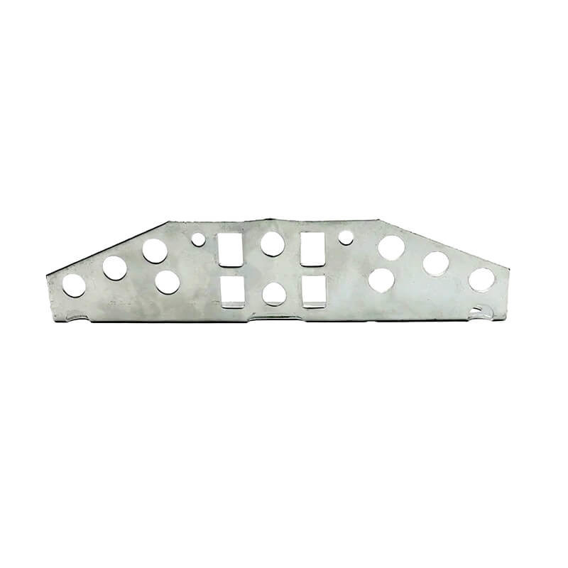 Hot Galvanized Steel Cross Arm Bracket Multiple Drop Wire Sliver For FTTH Pole