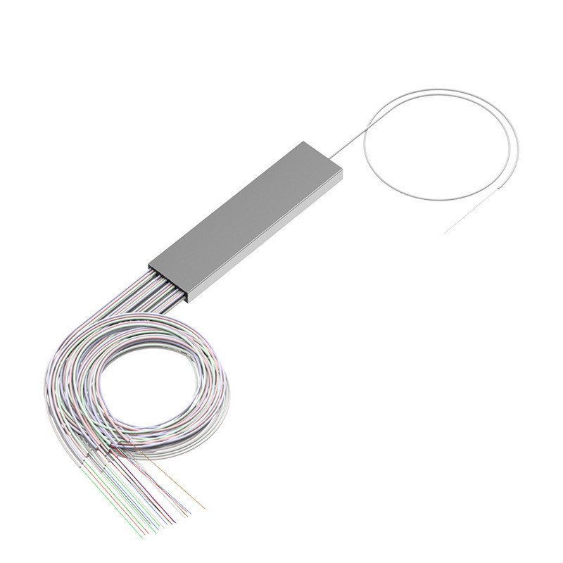 Bare Type 1X16 1X32 1X64 Fiber Optic PLC Splitter Without Connector