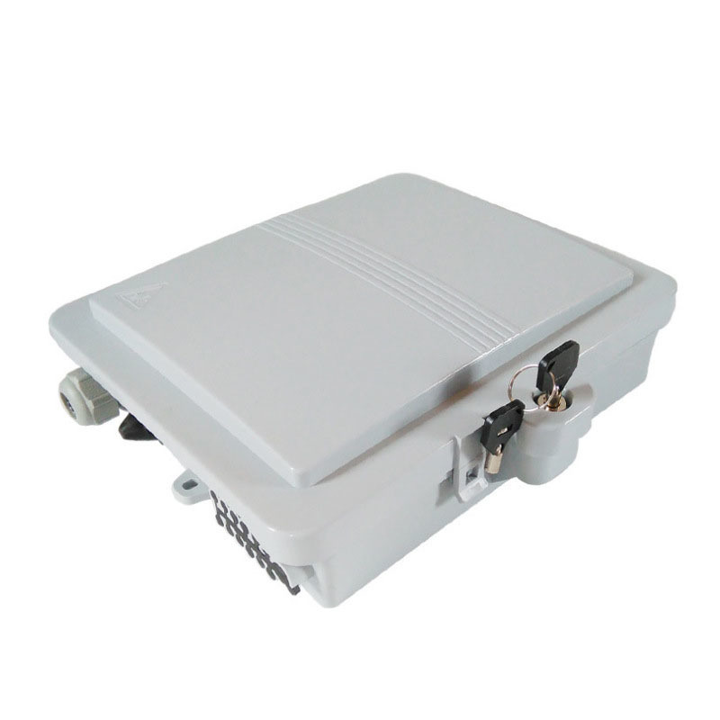 12 Cores FTTH Fiber Optic Distribuction Box For Outdoor Wall Mount