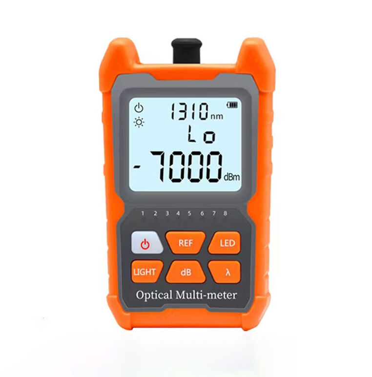 FTTH Mini Multifunctional Optical Power Meter and Cable Tester with 850nm to 1625nm Wavelength Range