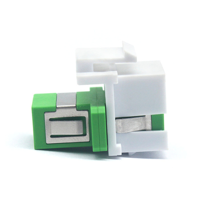 SC APC Simplex Keystone Adapter με δοκιμή φόρτωσης φλάντζης ≥ 70 N Θέρμανση αποθήκευσης 40°C έως 85°C