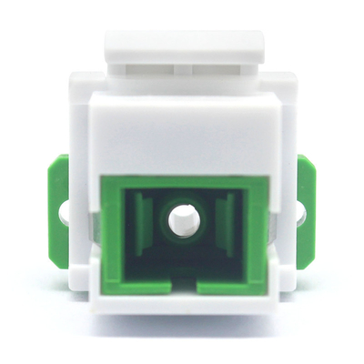 SC APC Simplex Keystone Adapter με δοκιμή φόρτωσης φλάντζης ≥ 70 N Θέρμανση αποθήκευσης 40°C έως 85°C