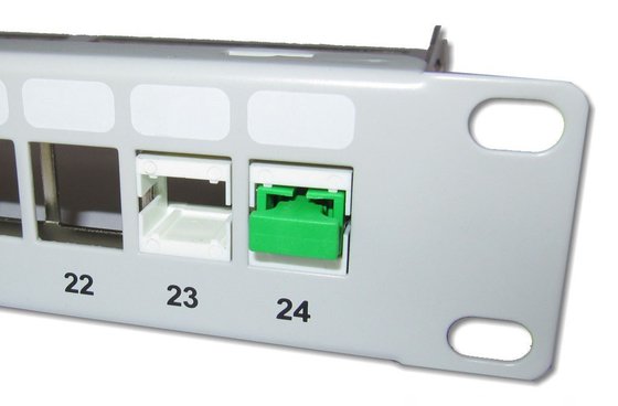 SC APC Simplex Keystone Adapter με δοκιμή φόρτωσης φλάντζης ≥ 70 N Θέρμανση αποθήκευσης 40°C έως 85°C