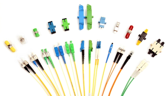 4G δίκτυο συμβατό LC UPC Quadruplex Fiber Optic Adapter με φλάντσα σε μεταλλική θήκη