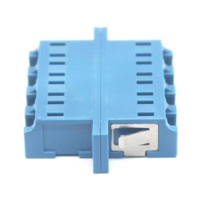 FTTH LC UPC Οπτικό Quadruplex Adapter με Δυνατότητα Φλάντζης 0.2 dB 500 Τελειωμένος κύκλος