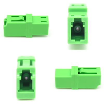 FTTH μονότροπος Simplex Green LC APC οπτικό προσαρμογέα ινών με δοκιμή φόρτωσης ≥ 70 N
