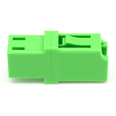 FTTH μονότροπος Simplex Green LC APC οπτικό προσαρμογέα ινών με δοκιμή φόρτωσης ≥ 70 N