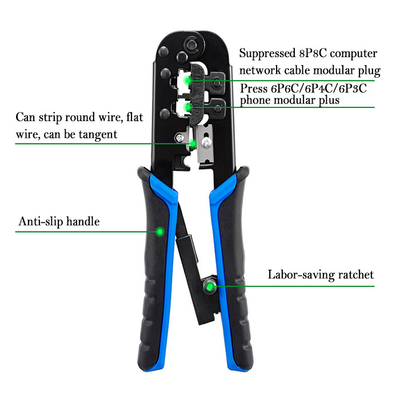 Χάλυβα χειριστή πολυσύνδεσης μονάδα Plug Crimping εργαλείο για αυτοκρατορικό σύστημα μέτρησης