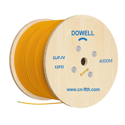 2-24 πυρήνες Tight Buffer Fiber Bundle Cable με PVC LSZH Jacket και νήματα αραμίδης