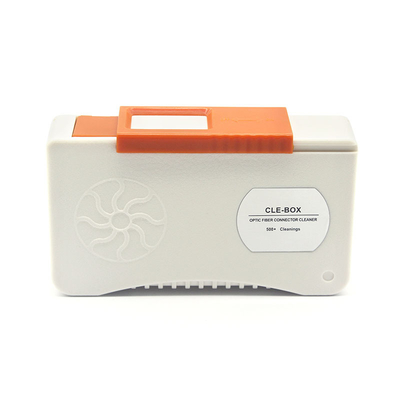 Λευκό πορτοκαλί St Fiber Cleaner Connector Cleaning Kit για συνδέσμους SC FC MU LC ST D4 DIN