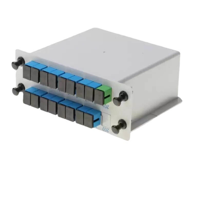 Τύπος κασέτας 1x4 Οπτικός διαχωριστής 1x16 PLC Splitter SC APC
