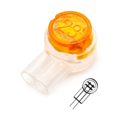 Αρχικό UY2 Scotchlok Butt Connector Gel γεμάτο για αντοχή στην υγρασία