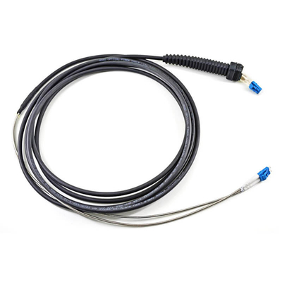 SM MM Αδιάβροχος σύνδεσμος οπτικών ινών Duplex LC UPC NSN Boot