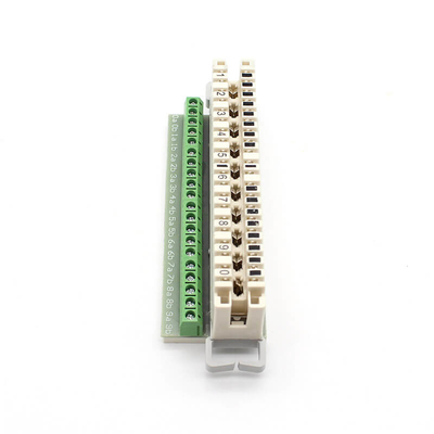 Εντός χώρου KRONE LSA Module Idc με τερματικό βίδα Ευέλικτο πράσινο