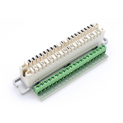 Εντός χώρου KRONE LSA Module Idc με τερματικό βίδα Ευέλικτο πράσινο