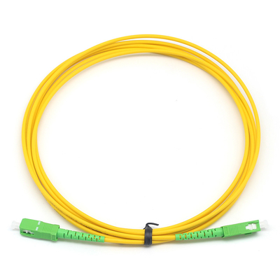 2.0mm 3,0mm Simplex Fiber Optic Patch Cord SC APC σε SC APC SM