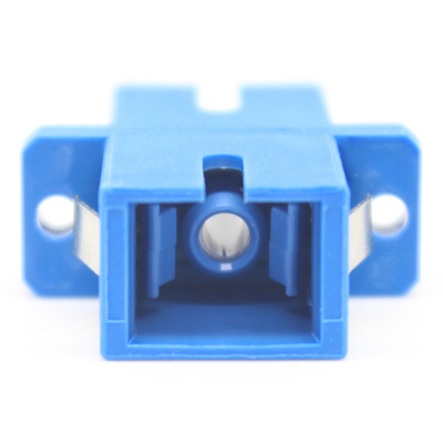 FTTH Αδιάβροχος σύνδεσμος οπτικών ινών SC UPC Simplex Adapter με φλέβα